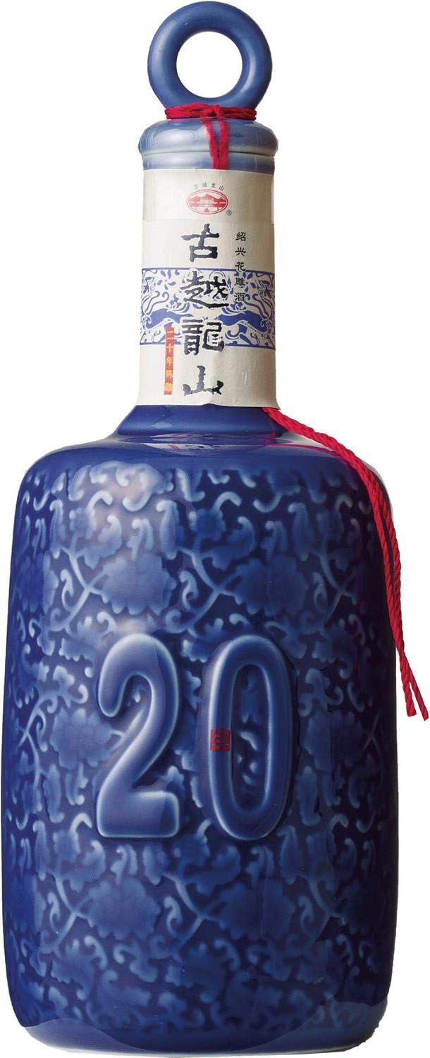 Amazon.co.jp: 古越龍山 紹興酒500ml 陳醸20年 壷 永昌源 ギフト