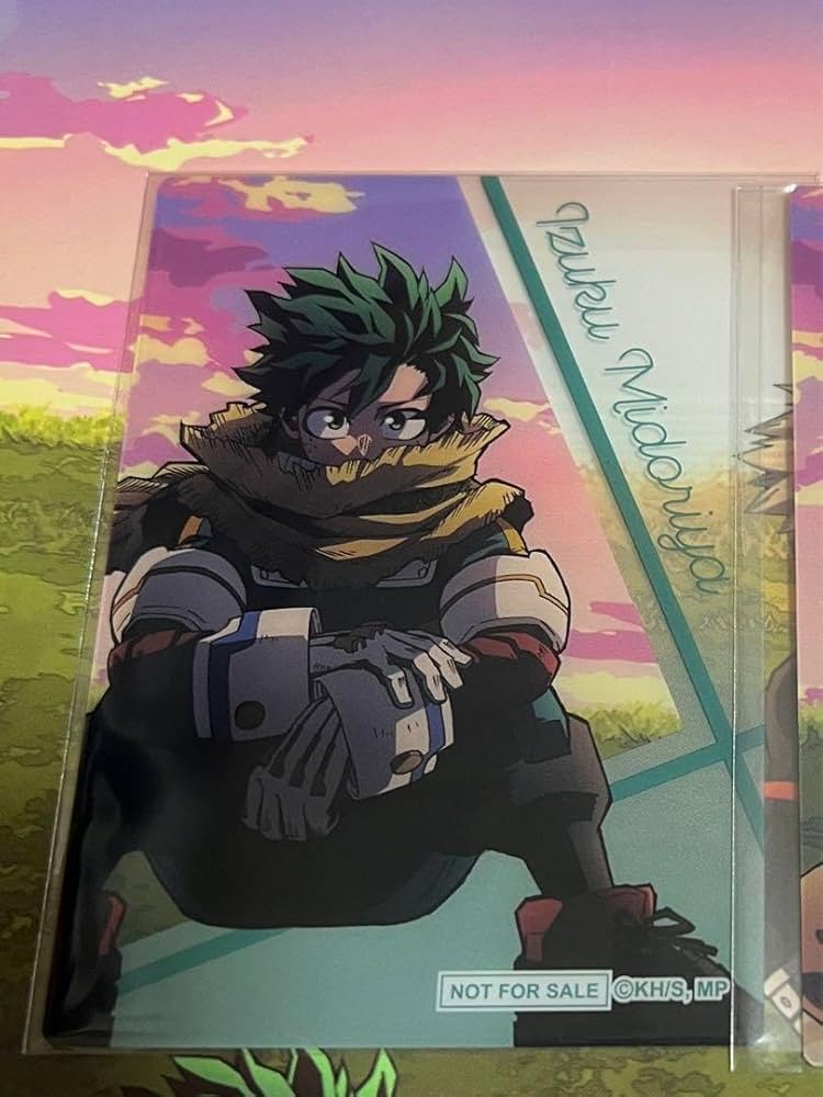 Amazon.co.jp: ヒーロープラザ 特典 クリアカード 緑谷出久 : Toys & Games