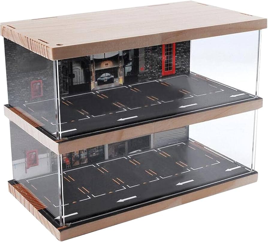 Amazon.co.jp: Generic 1/64スケール モデルカーショーケース アクリル