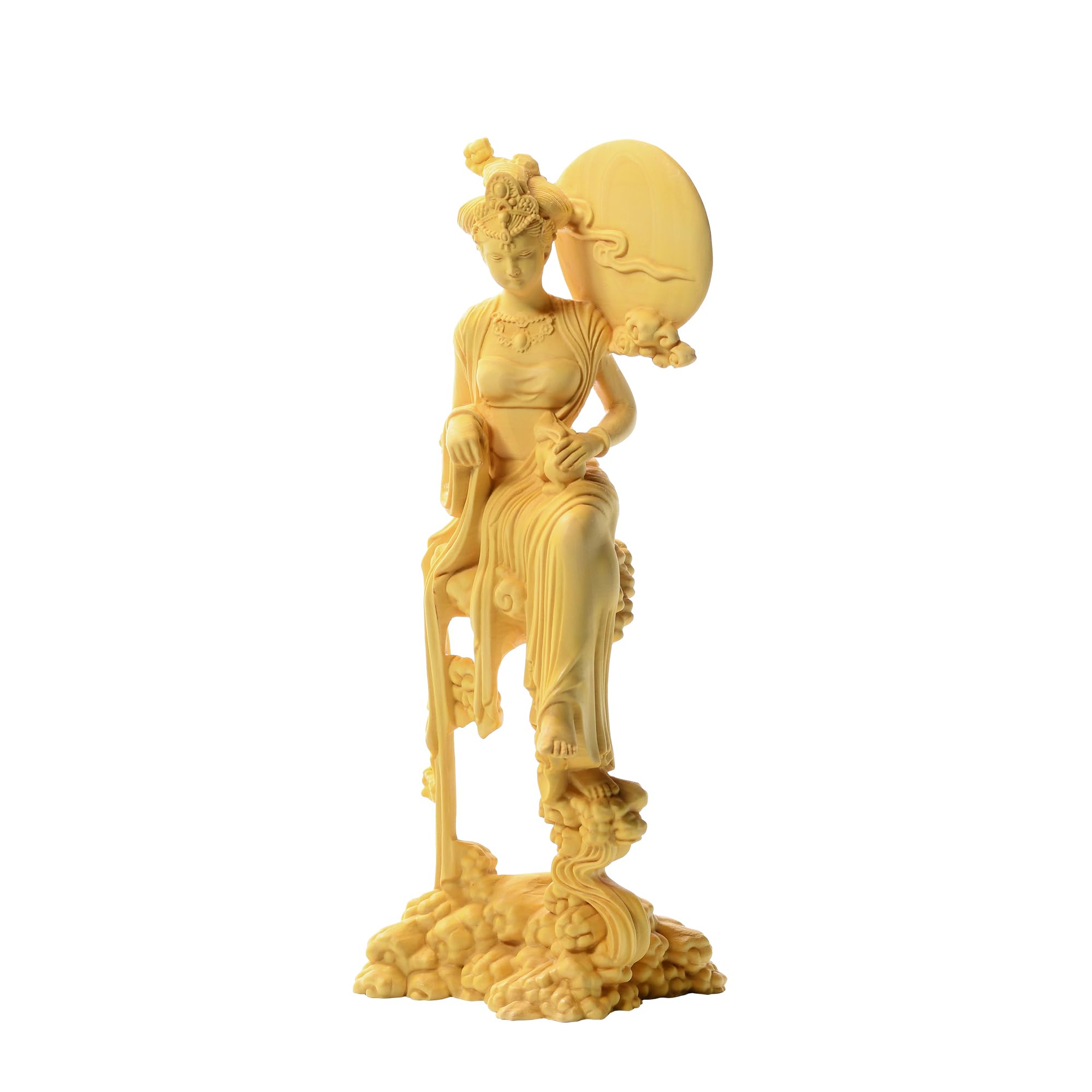 超希少】 中国美術 高級天然木彫刻 木彫り 置物 耳掻き 夫婦 翁 一刀彫