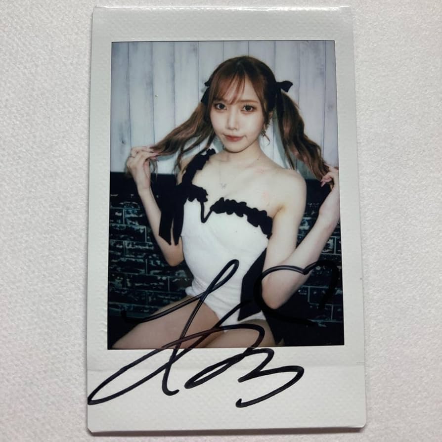 Kep1er ヨンウン チェキ 直筆サイン入りポラロイド IMPACT サイン入り