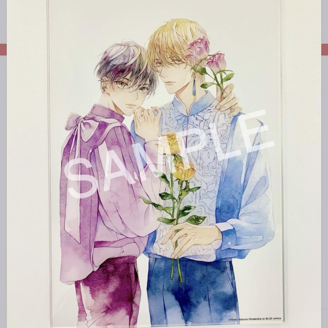 値下！ゆいつ 直筆サイン入りアクリルプレートスタンド付 マンガ展