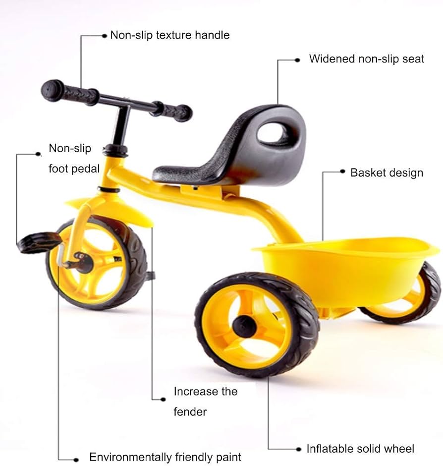 Amazon.co.jp: 三輪車トライク、多機能の子供用3-in-1三輪車シート、2