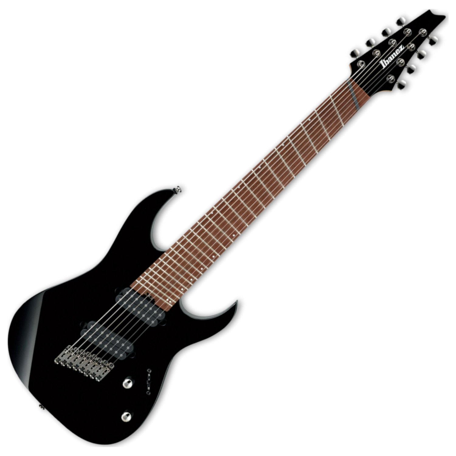 Ibanez RGMS8-BK ケース、ストラップ付き 8弦ギター Ibanez RGMS8-BK