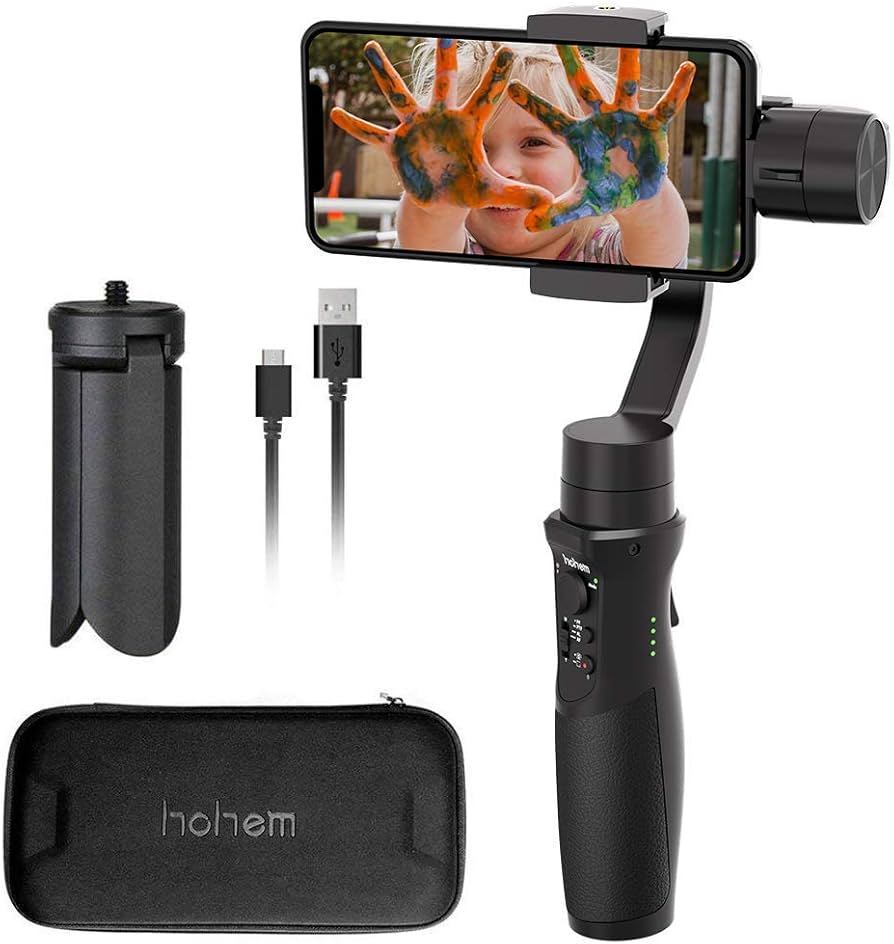 Amazon.co.jp: Hohem Mobile+ スマホ スタビライザー 手持ち ジンバル