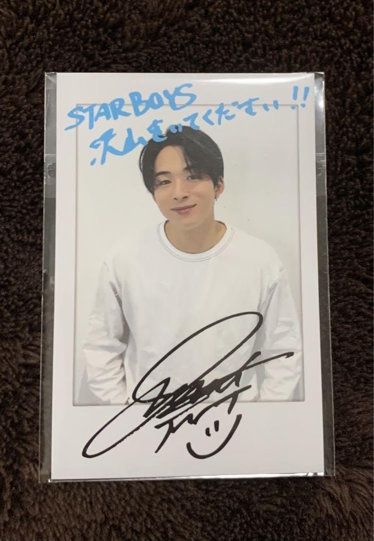 Fantastics 澤本夏輝直筆サイン Fantastics 澤本夏輝 直筆サイン