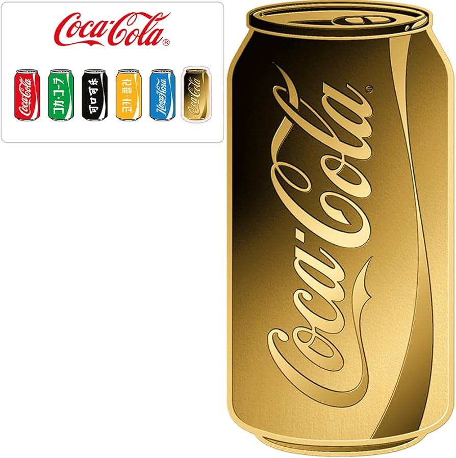 Coca Cola Can 1/1000 Oz Gold Coin 3000 Francs Chad 2023 : Amazon