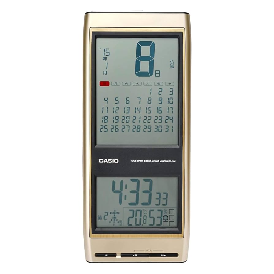 カシオ 多機能カレンダー時計 IDC-900NJ-5JF