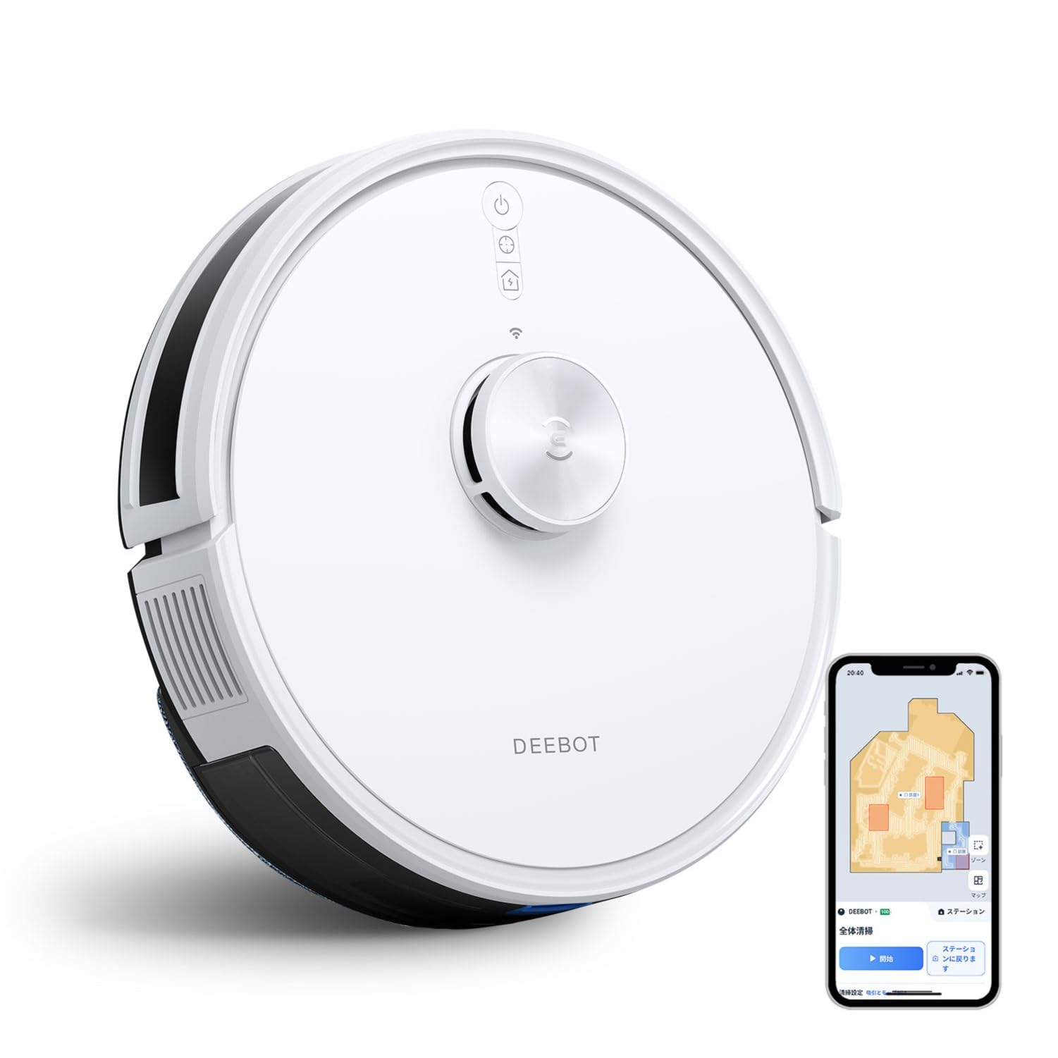 Amazon | 【機能強化】ECOVACS (エコバックス）DEEBOT Y1 PRO ロボット