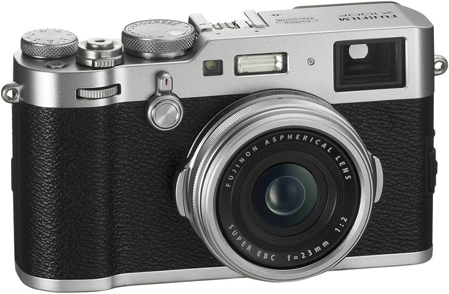 Amazon.com : Fujifilm X100F 24.3 MP APS-C Digital Camera-Silver