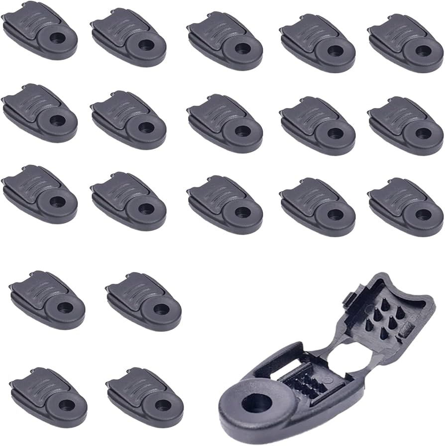 Amazon.com: 20 Pcs Paracord End Caps Zipper Pull Cord Ends Elastic