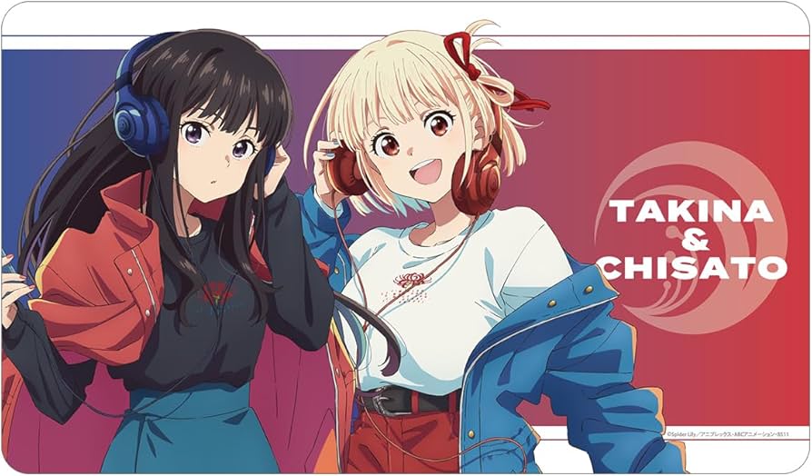 リコリス・リコイル リコリコ 千束 たきな 冬 プレイマット デスク