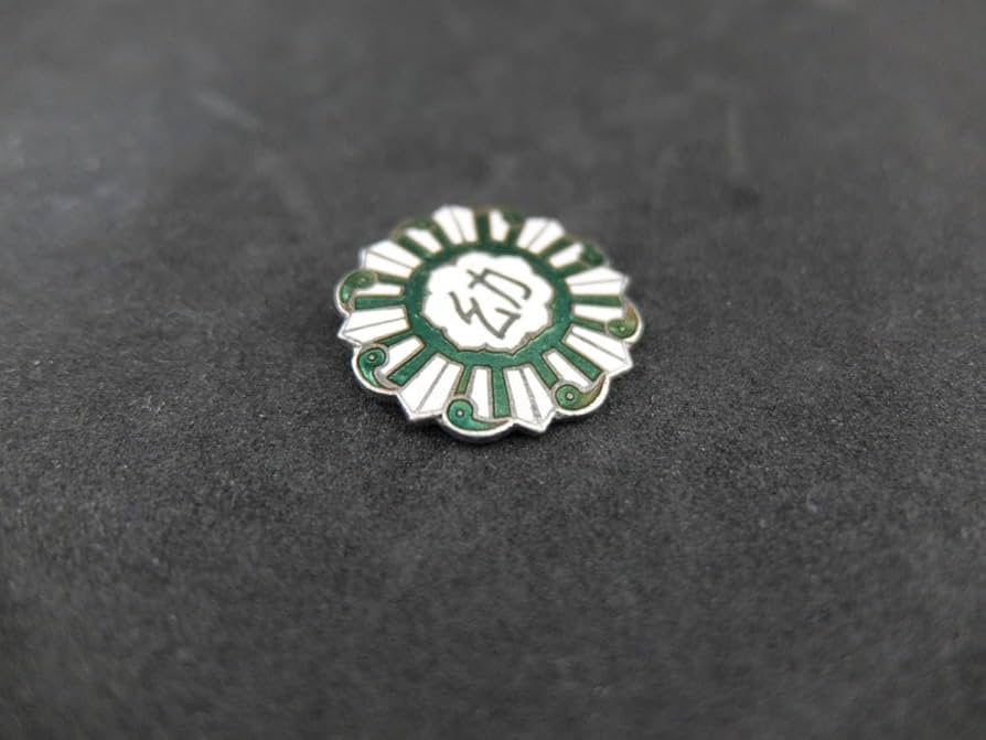 ⬜︎Bb右1003 記章 教育委員 バッジ ⬜︎Bb右1003 記章 教育委員