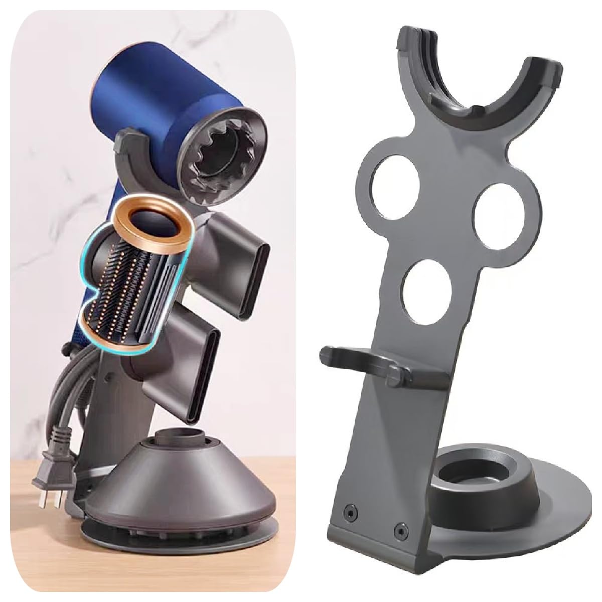 Amazon.co.jp: Secchuu ダイソン用 HDドライヤーホルダー ドライヤー