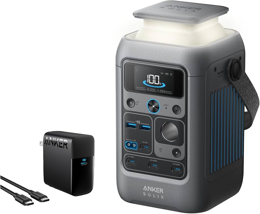 Anker Solix C300 ポータブル電源 288Wh Amazon.com : Anker SOLIX