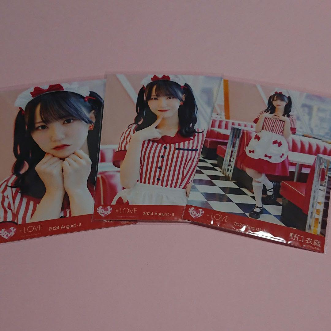 イコラブ 野口衣織 生写真 仲直りシュークリーム アザーカット 直筆