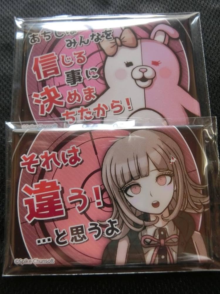 ダンガンロンパ おしおき缶バッジ 七海 モノミ ダンガンロンパ