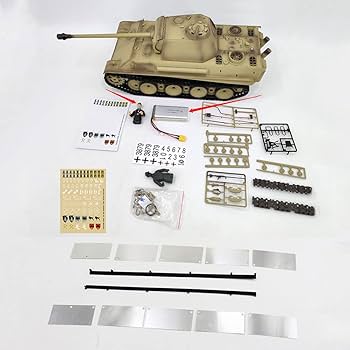 Amazon.co.jp: ラジコン 戦車ドイツ パンサー G 中戦車砂漠イエローと