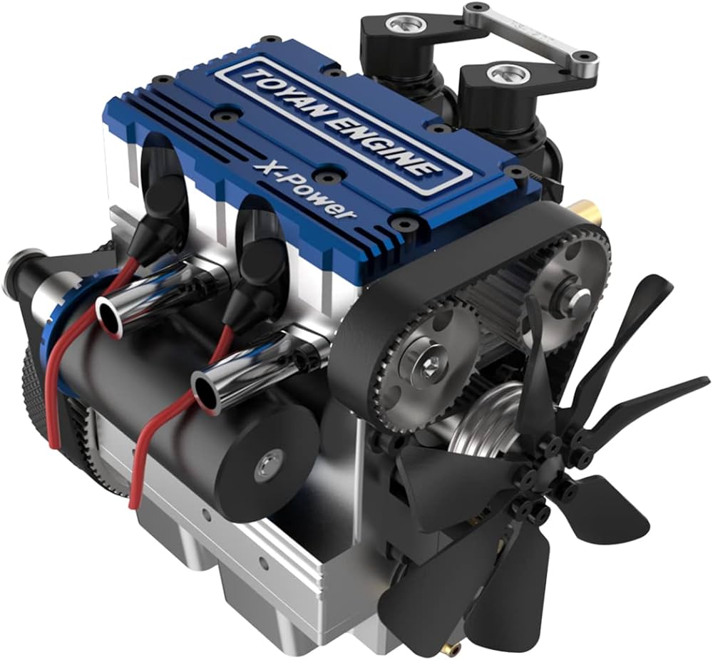 Amazon.co.jp: TOYGA ミニエンジンキット 大人用 TOYAN FS-L200W 7cc 2