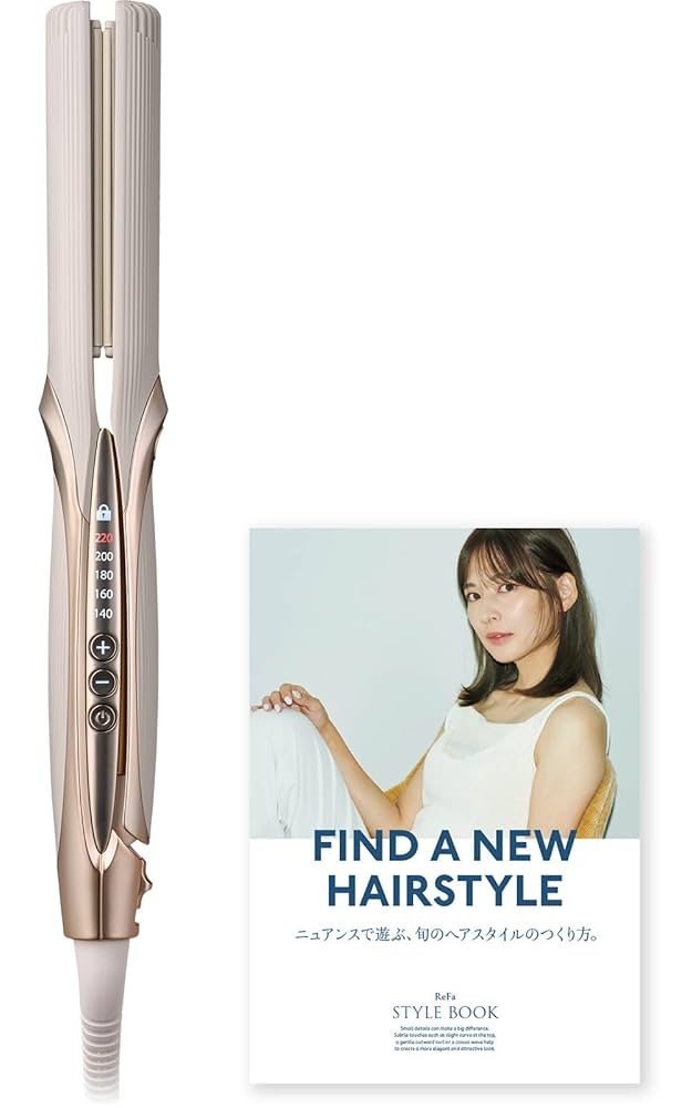 ReFa ホワイト ストレートヘアアイロン リファビューテック ストレート