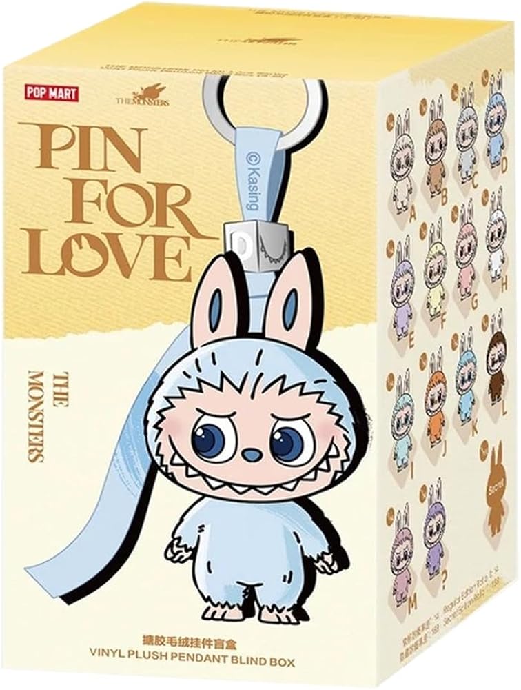 LABUBU THE MONSTERS PIN FOR LOVE (A-M)