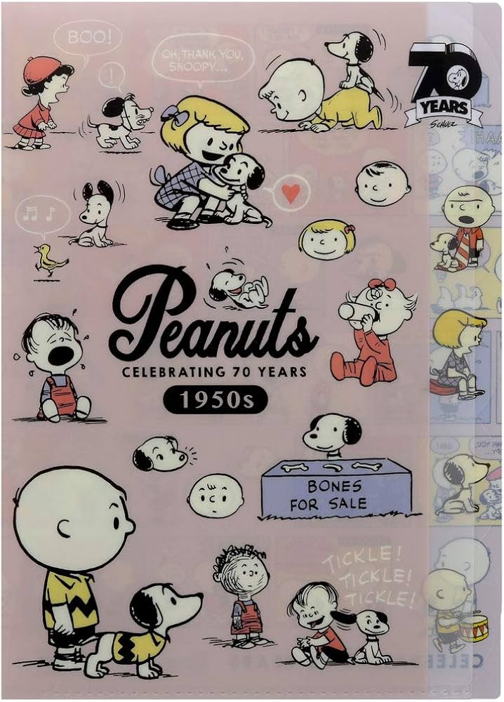 Amazon | サンスター文具 スヌーピー 70周年第2弾 ダイカットクリア