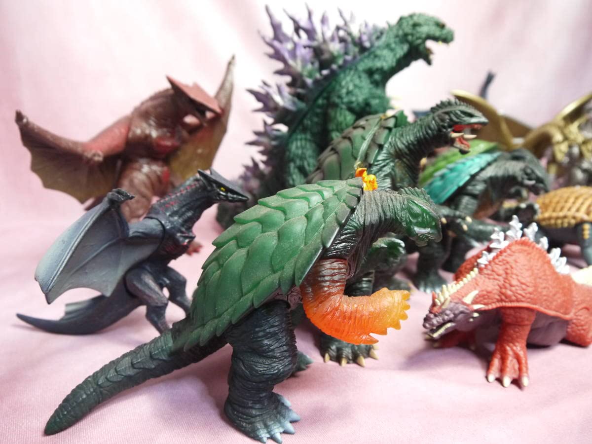 ガメラ ゴジラ キングギドラ 大映 ゴジラシリーズ 昭和レトロ 当時物