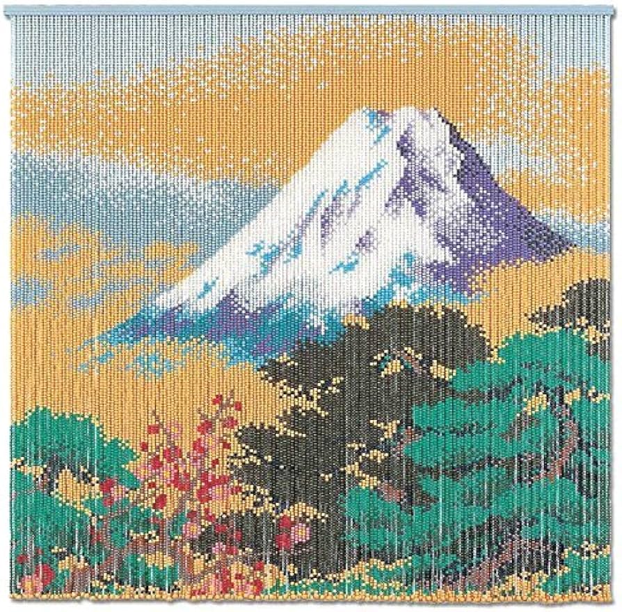 ZB647-都わすれ 元廣 スキル 販売済み スクリーンビーズ手芸キット