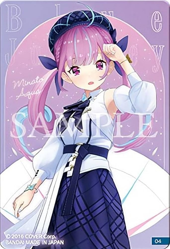 Amazon.co.jp: 【04.湊あくあ】ホロライブ Blue Journey 夜明けのうた