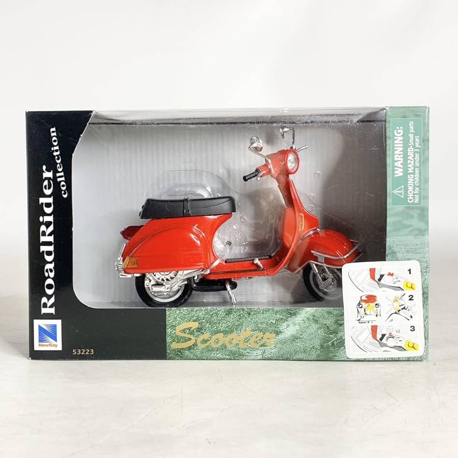 Amazon | ニューレイ NewRay 1/12 スクーター レッド SCOOTER ロード