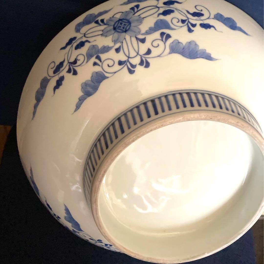 鍋島 松樹紋大皿 櫛高台 横幅 33.5㎝ 高さ 11.5㎝