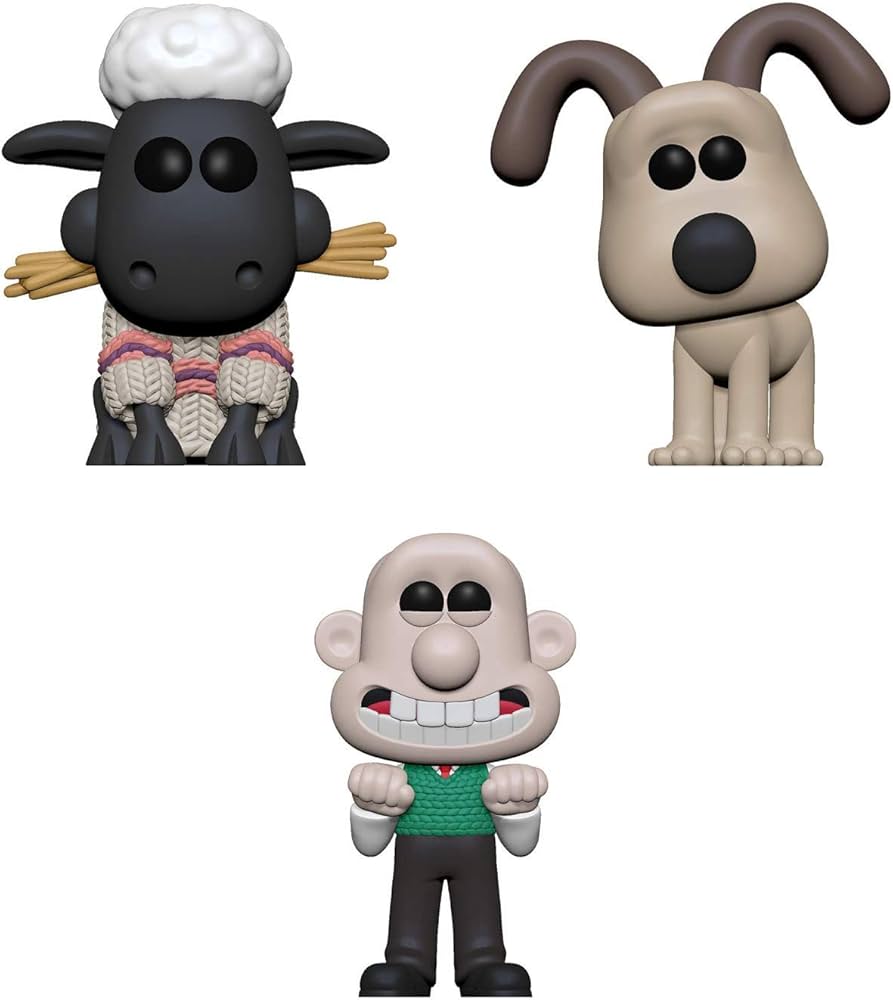 Amazon.co.jp: Funko Pop! 3束：ウォレス＆グルミット - ウォレス