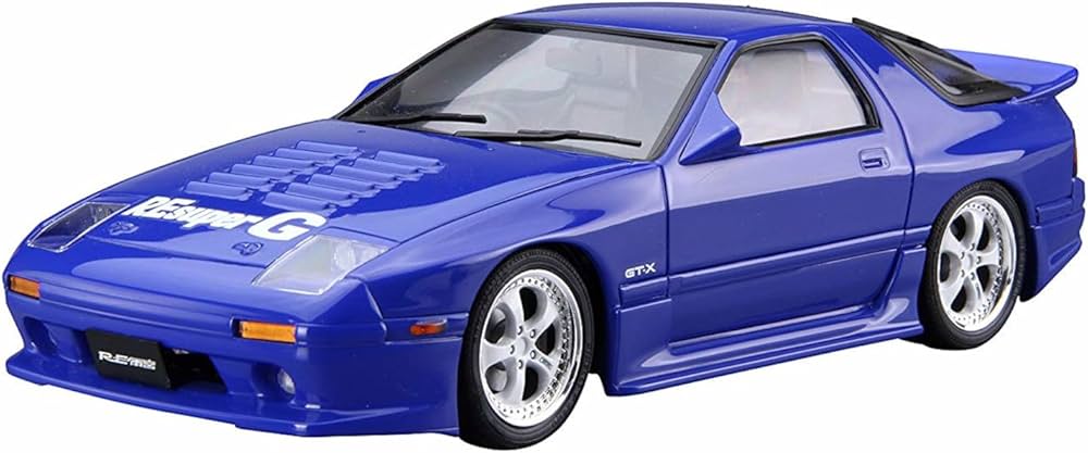 Amazon.com: Mazda Amemiya FC3S RX-7 '89 1:24 Scale Model Kit : Books