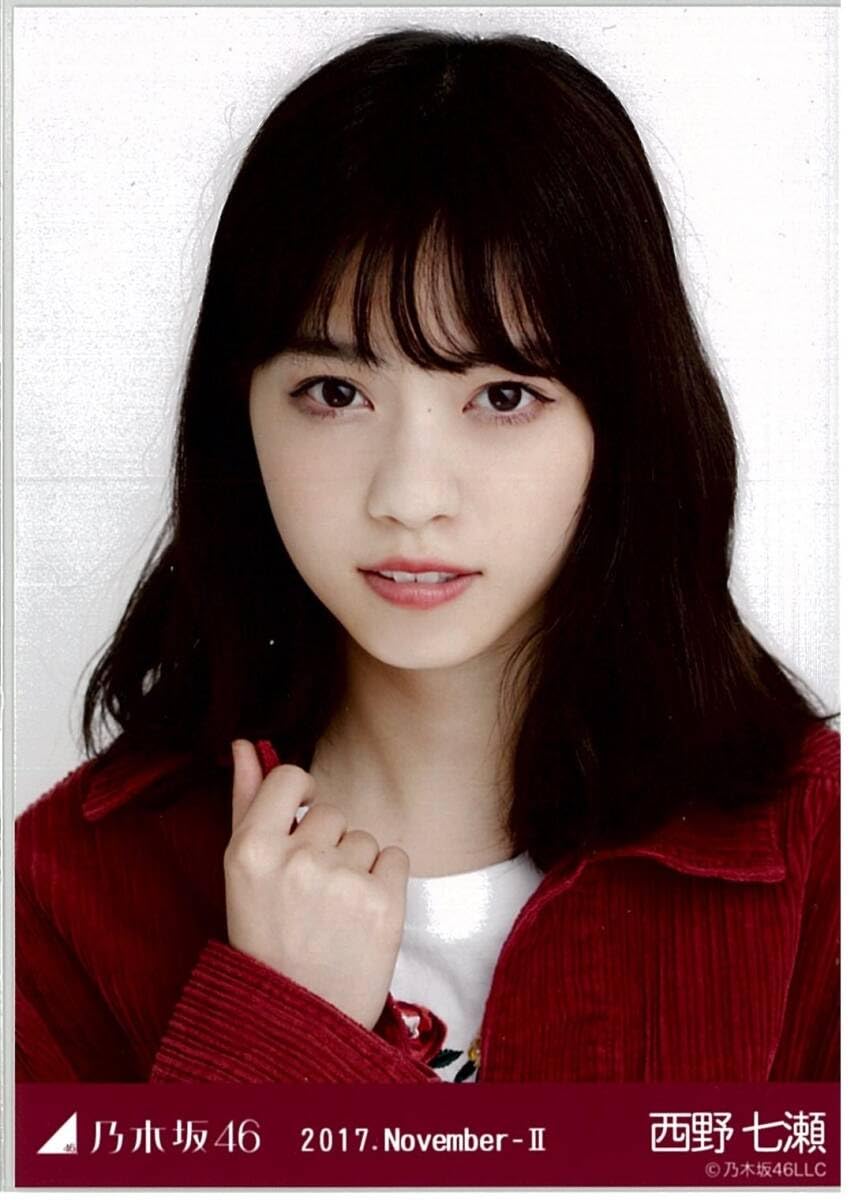 乃木坂46 生写真 西野七瀬 CA風 2014.December-V コンプ