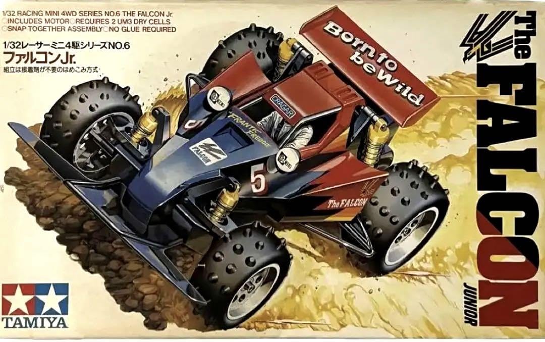 Amazon | ミニ四駆 ファルコンJr. 未組み立て 小鹿1987年 当時物 18006
