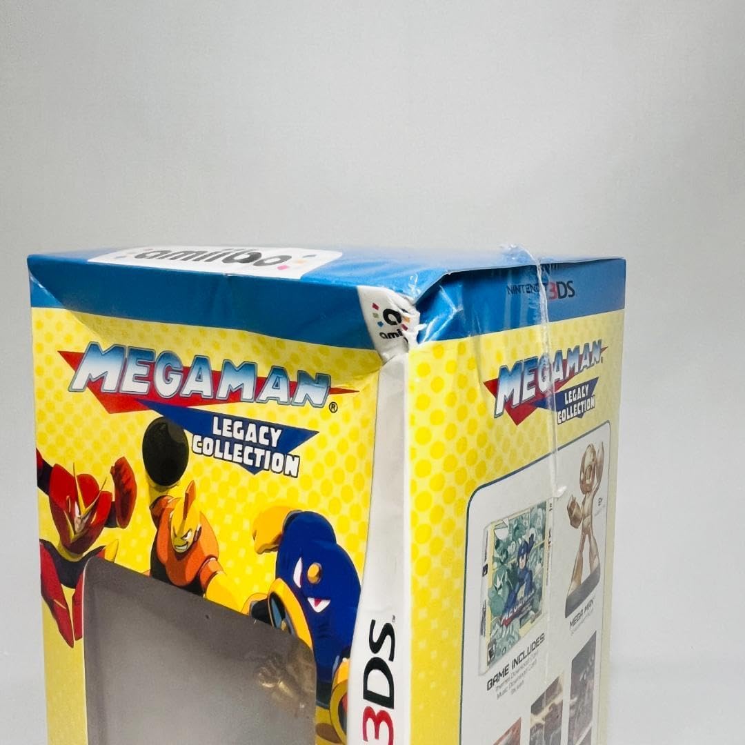 日本未発売 ロ ッ クマン レガシーコレクション ゴールド アミーボ 3DS