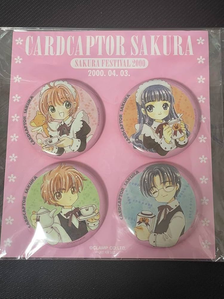 カードキャプターさくら さくらフェスティバル2000 缶バッジ 匿名配送