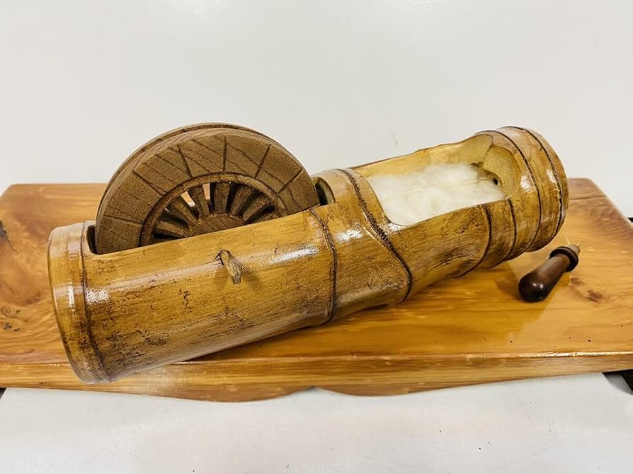 桃太郎 古民具 大工道具 壷重刀 木彫 墨壷 M R6610 墨壺