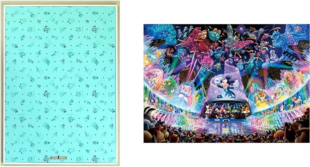 ディズニーパズル2000ビース額入れ