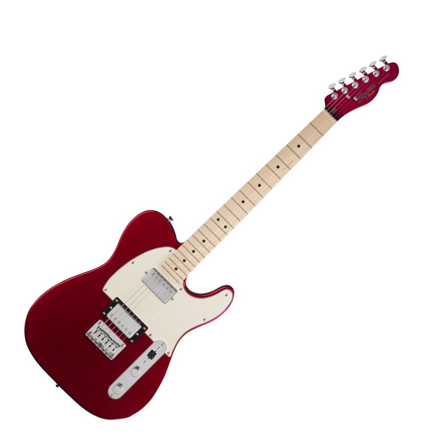 美品』SQUIER BY FENDER Telecasterレースレッド Squier Affinity