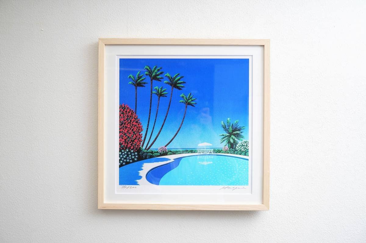 早川 義孝 ダイヤモンドスクリーニング 額装☆直筆サイン