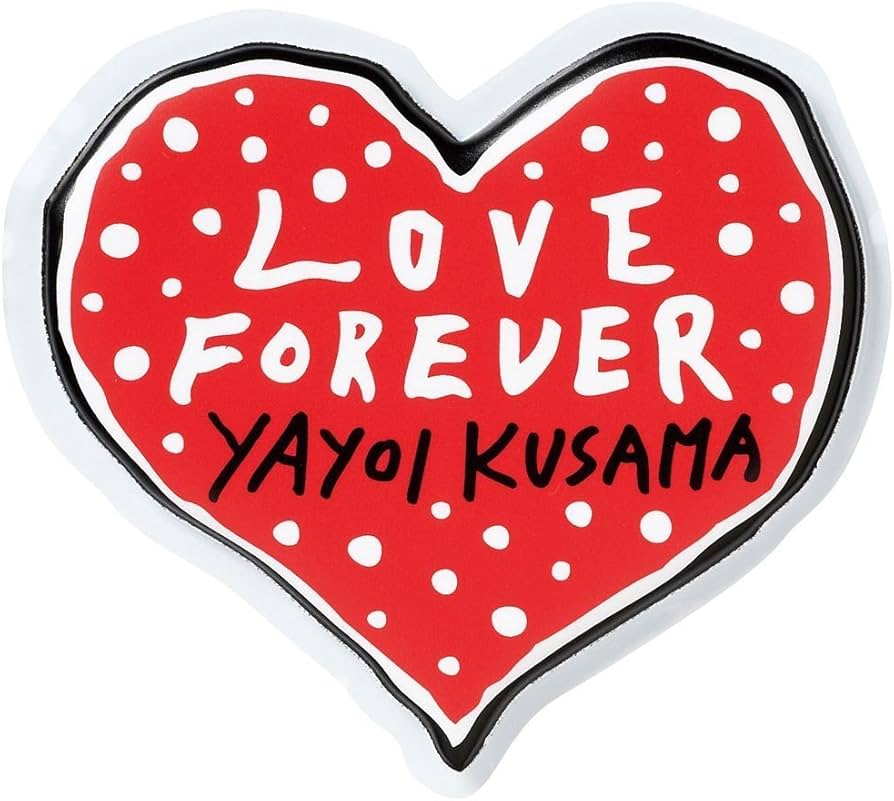 希少！草間彌生 LOVE FOREVERハート型小物入れ 【公式通販】