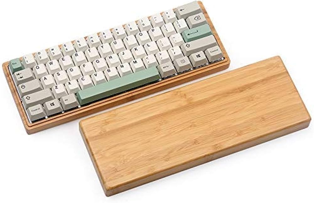Amazon.co.jp: GH60 DZ60メカニカルキーボード用Bamboo Woodケース60