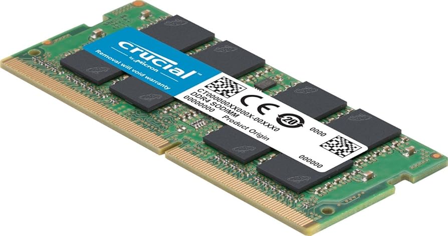 Crucial 16GB Kit (8GBx2) DDR4 3200 MT/S (PC4-25600) CL22 SR X8
