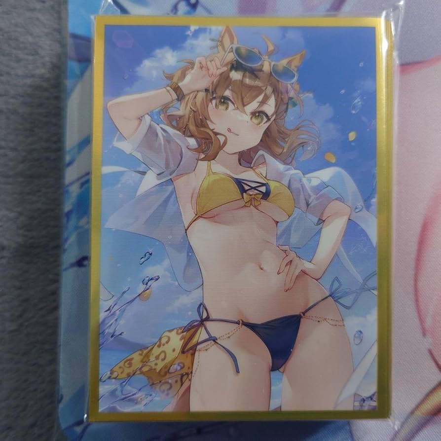 α2 ウマ娘 水しぶき&水着 ジャングルポケット スリーブ&プレイマット