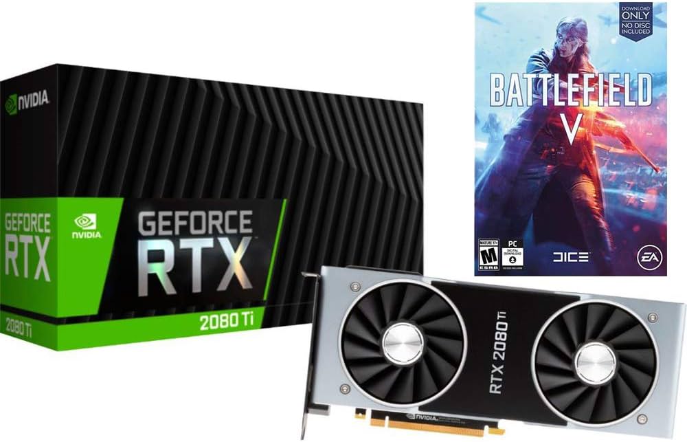 Amazon | NVIDIA GeForce RTX 2080 Ti Founders Edition 11GB GDDR6