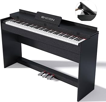 Amazon | SHEIRIN 電子ピアノ 88鍵盤 カバー 人気 スタンド ランキング