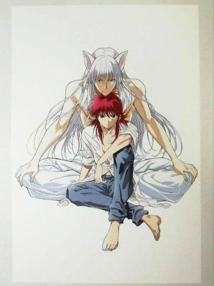 Amazon | 幽遊白書 蔵馬 妖狐蔵馬 ポストカード 30周年 | ポストカード