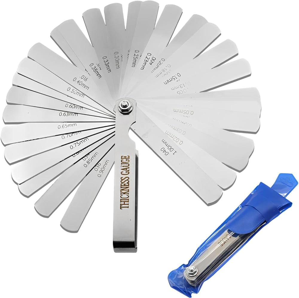 Amazon | fogman シックネスゲージ 隙間ゲージ ゲージ 検査 バイク