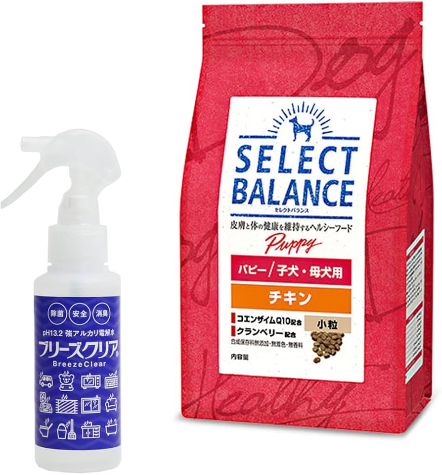 Amazon.co.jp: セレクトバランス ドッグフード パピー チキン 小粒 3kg